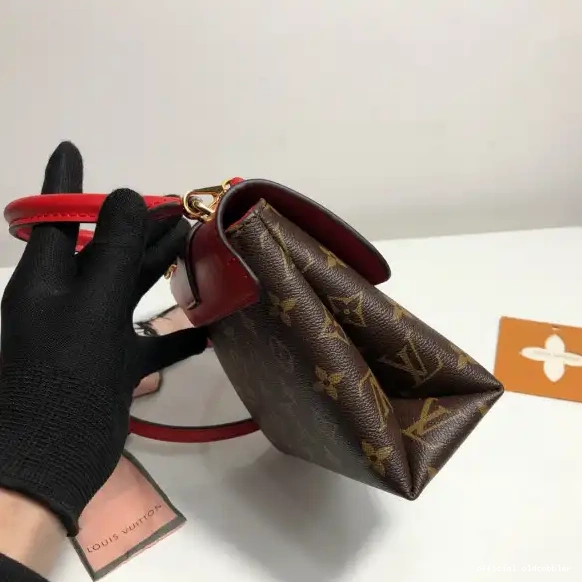 Official oldcobbler LOUIS LOCKY VUITTON BB 0614